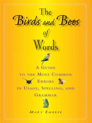 cover image of The Birds and Bees of Words